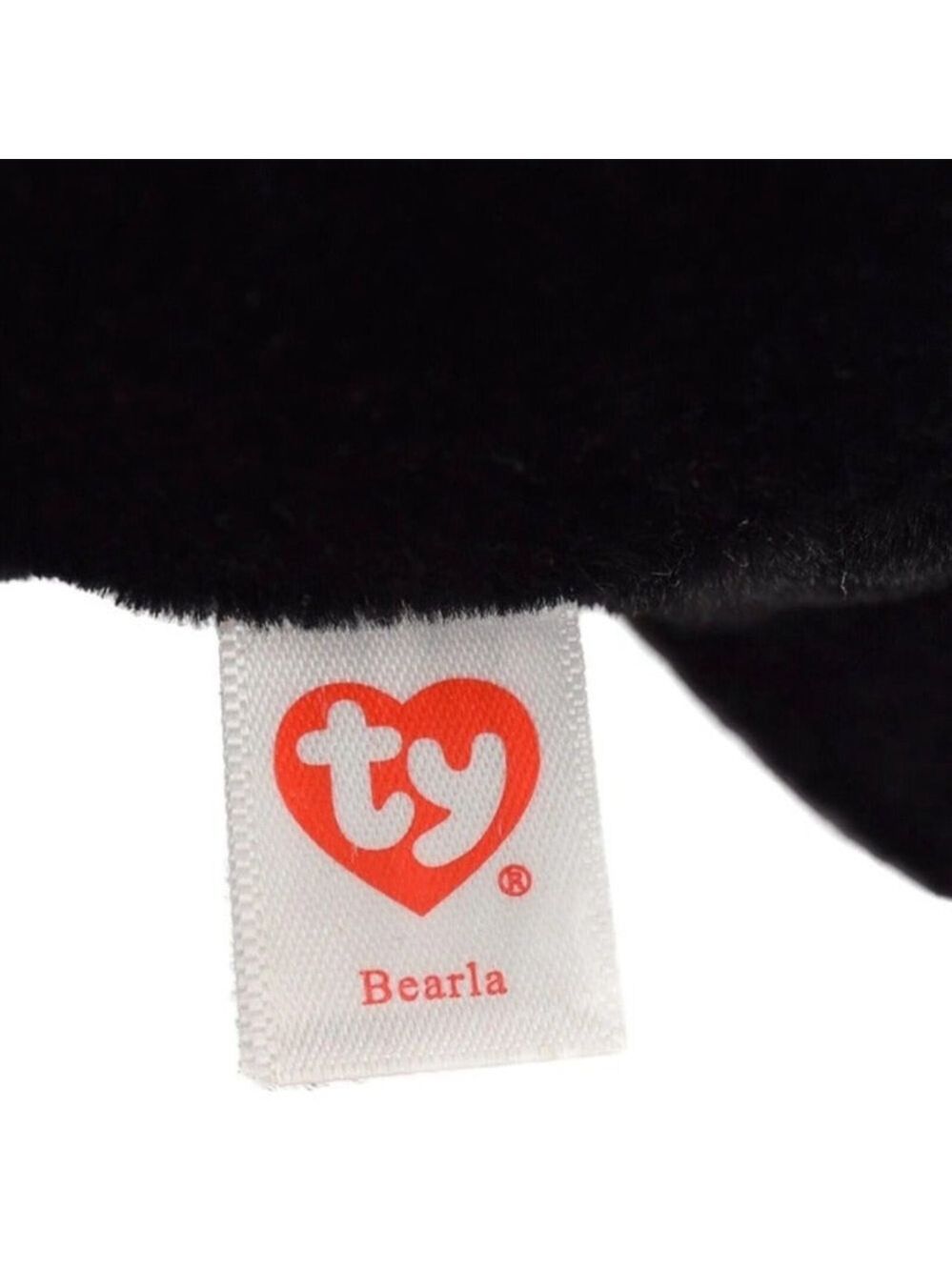TY Beanie Baby Beanie Bellies Bearla the Vampire Bear Plush Stuffed Animal 6 in - Picture 7 of 7